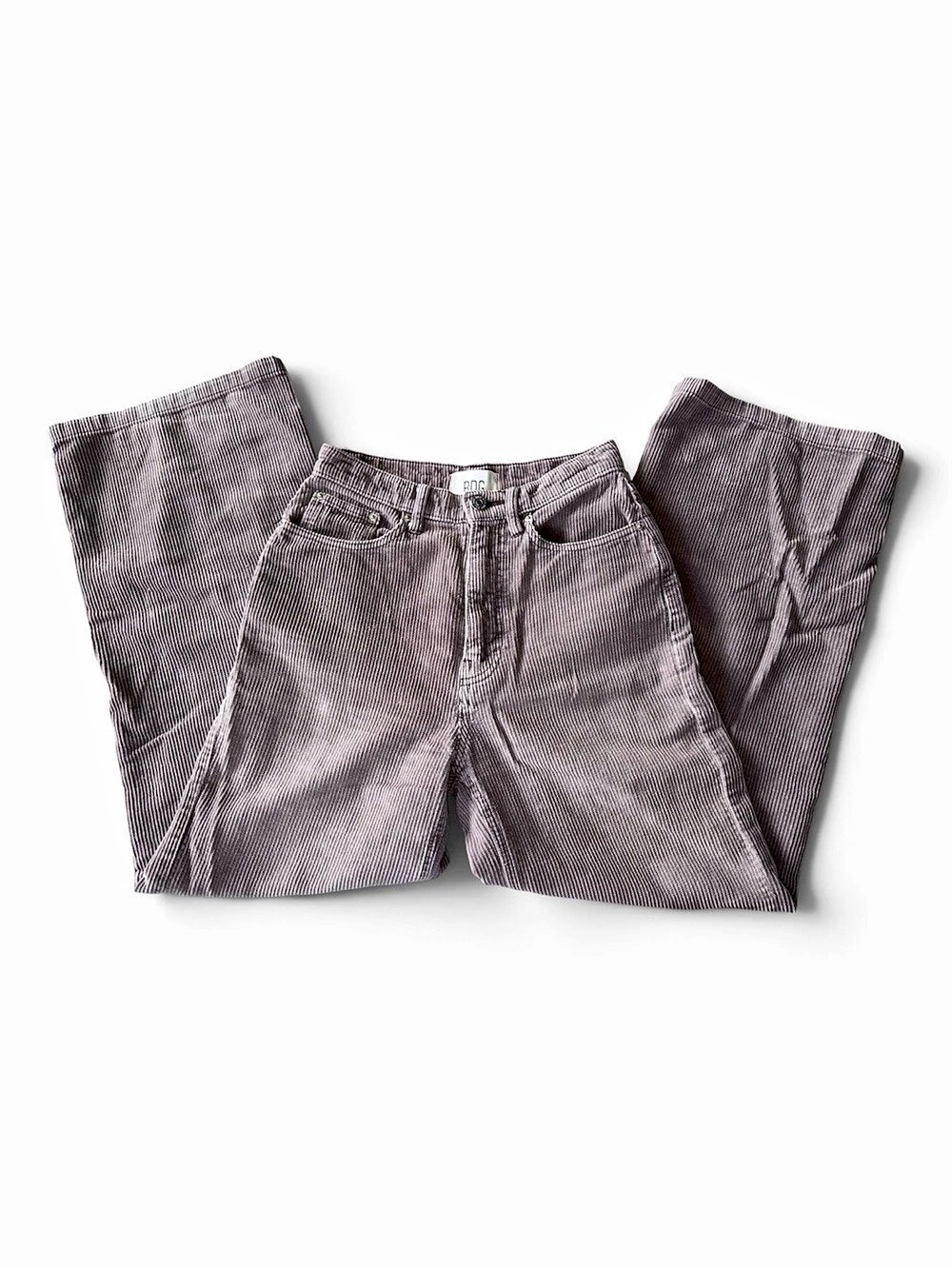 BDG High Waist Striped Shorts Waist 25 Cotton